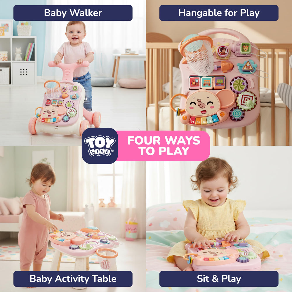 TOY Life activity center with music panel sparks sensory play and cognitive curiosity.