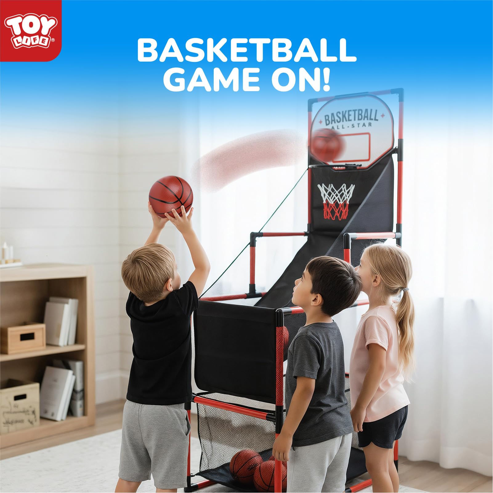 TOY Life adjustable height pillar grows with your child for lasting use.