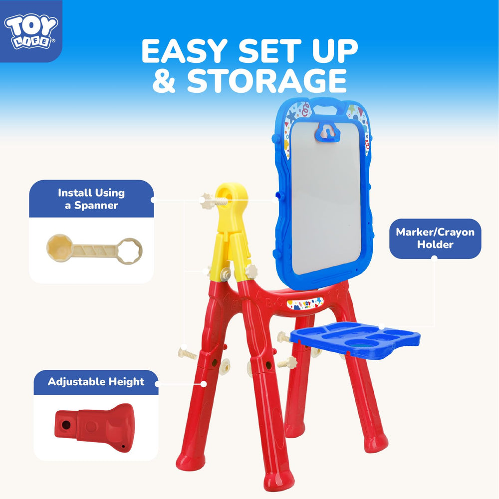 TOY Life Art Easel assembly instructions guiding quick setup