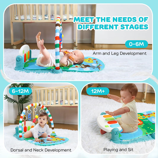 TOY Life tummy time mat provides soft support for newborns