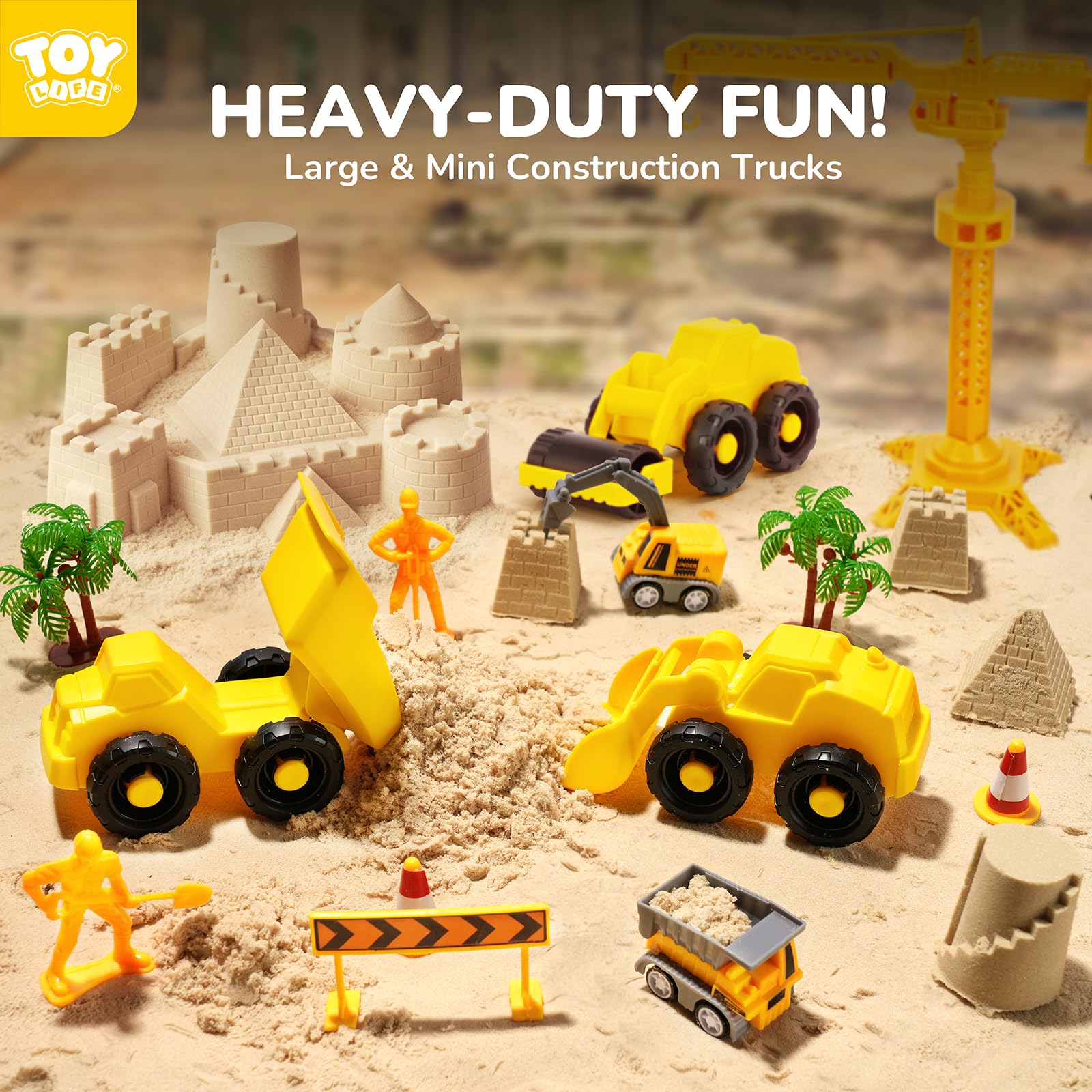 TOY Life beach-side mat providing scenic context for play