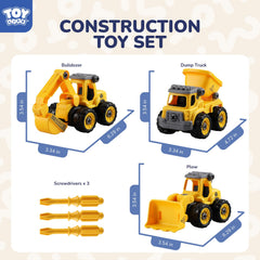 TOY Life BPA-free materials: safe, durable construction trucks for everyday use