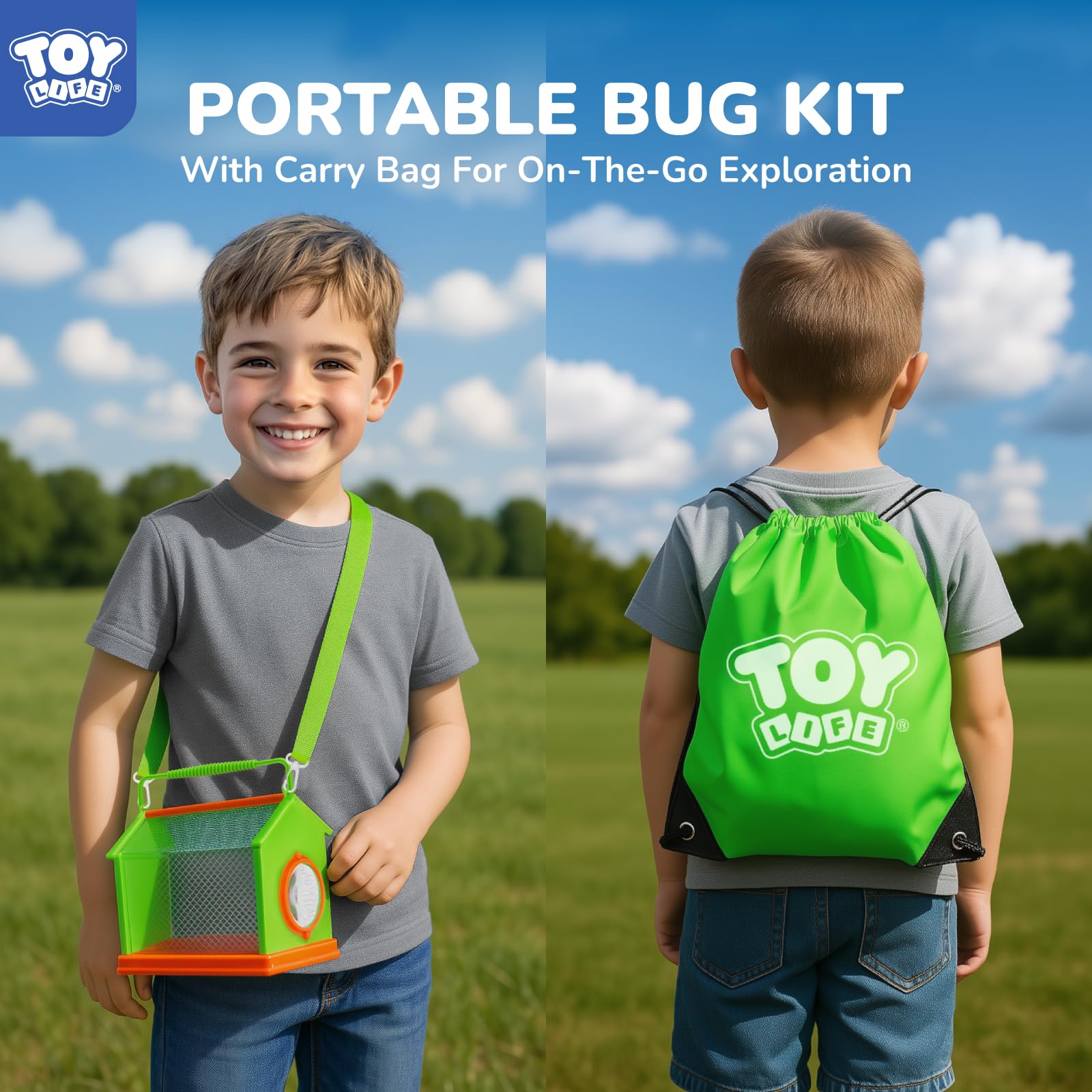 TOY Life bug catcher kit carry bag keeps everything ready to go