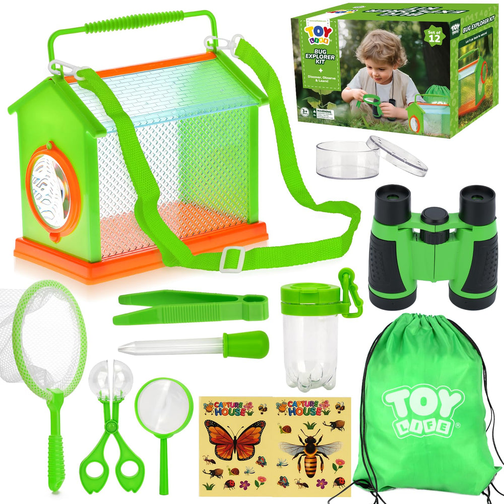 TOY Life bug catcher kit net for outdoor exploration and quick critter spotting