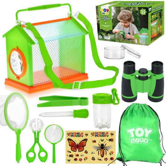 TOY Life bug catcher kit net for outdoor exploration and quick critter spotting