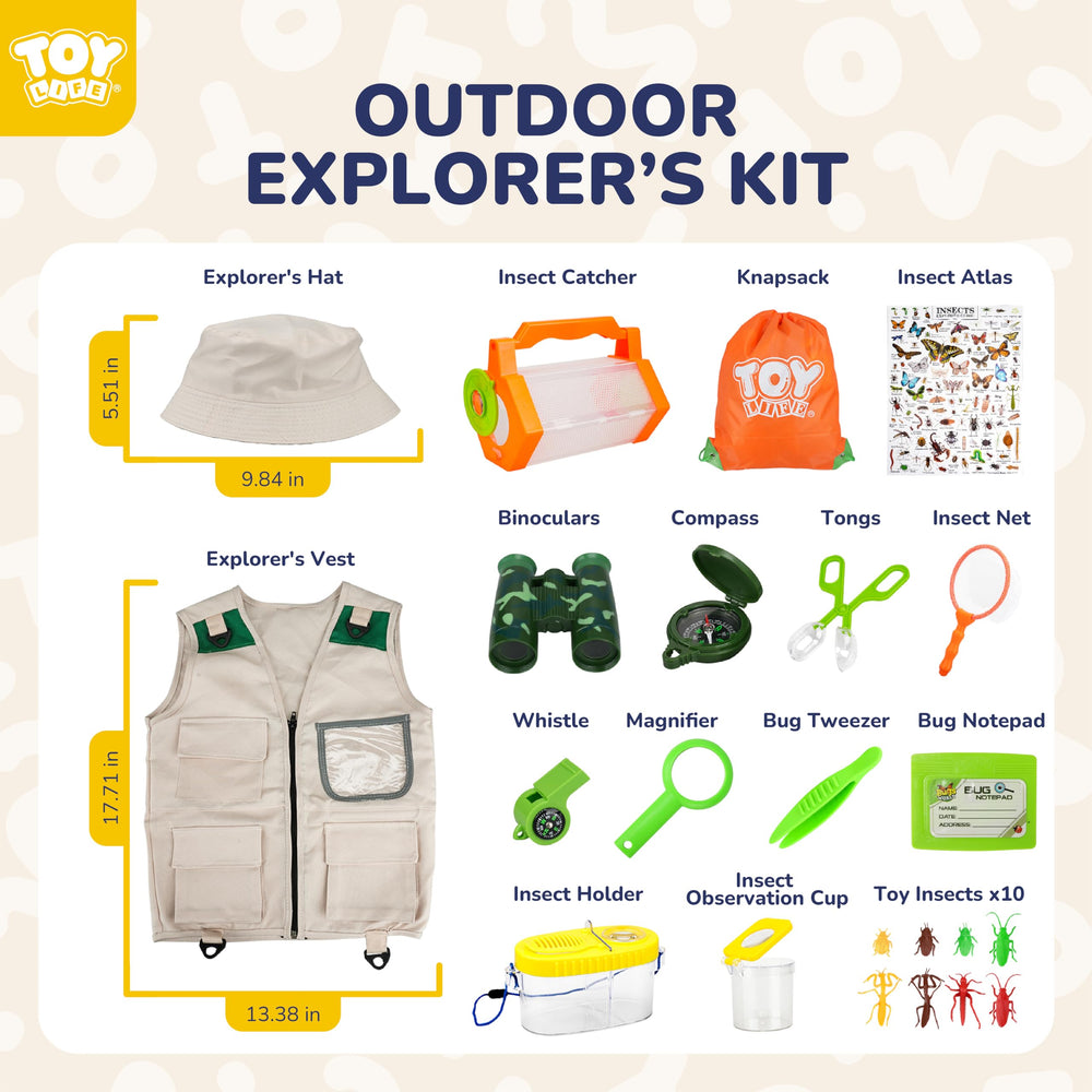 TOY Life butterfly net for gentle insect catching.