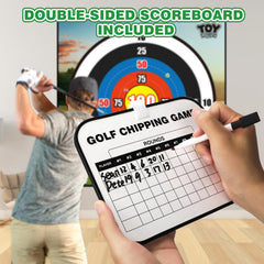TOY Life chipping golf mat includes a hitting mat for stable practice.