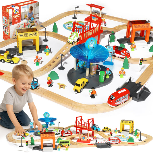 TOY Life city layout with 119 pieces sparks imaginative town-building