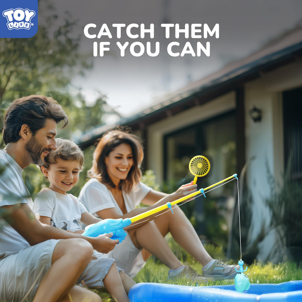 TOY Life complete set with four poles and nets for group play.