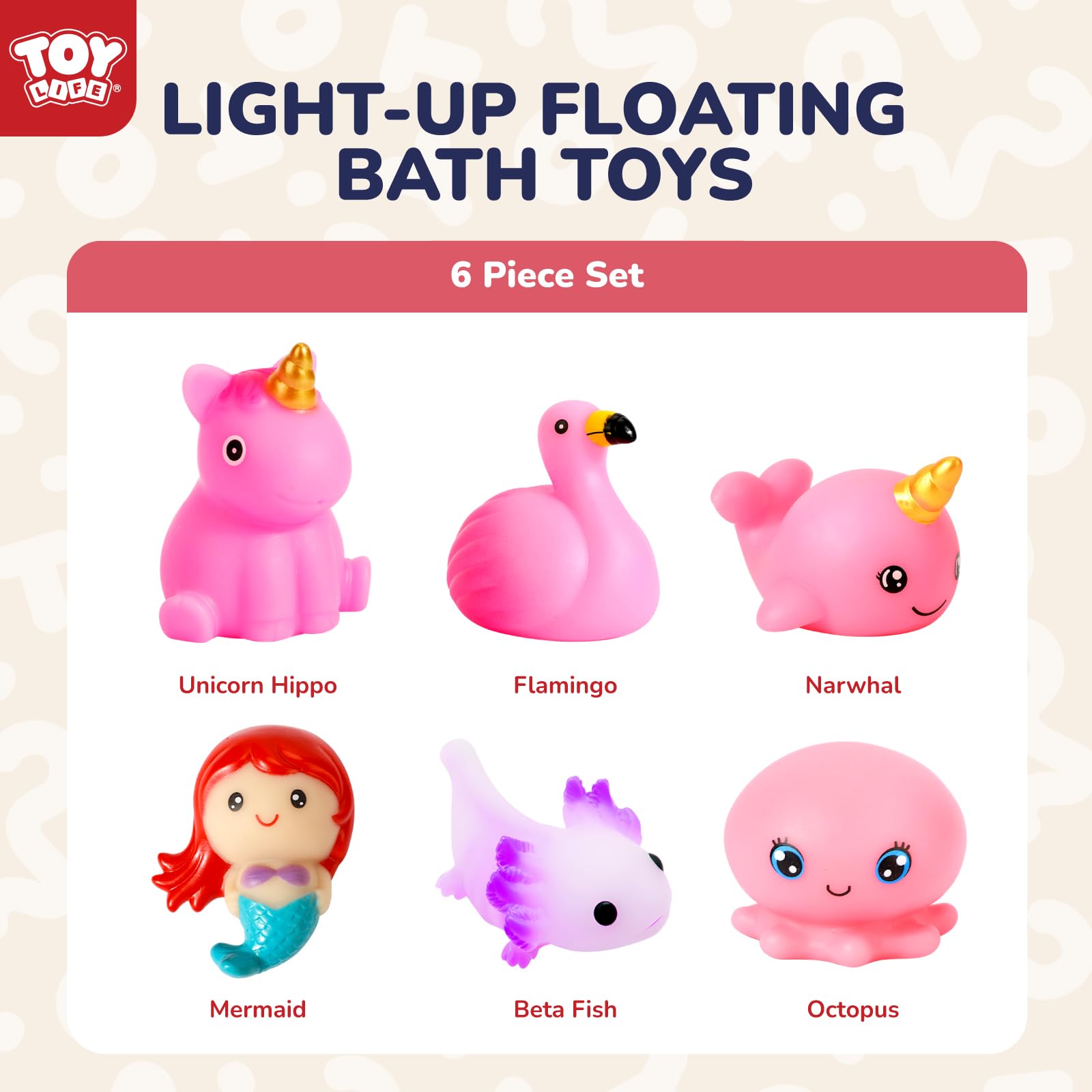 TOY Life crab light-up bath toy boosts bath time adventures
