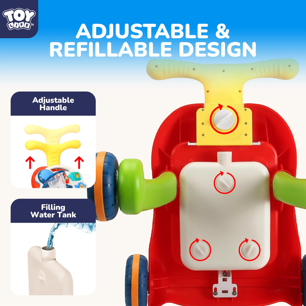 TOY Life detachable elephant piano highlights musical exploration and hand-eye coordination.