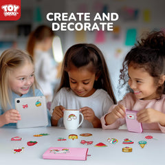 TOY Life cake diamond sticker brightens sticker art for little decorators.