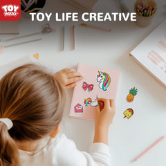 TOY Life fruit diamond sticker enhances colorful craft ideas.