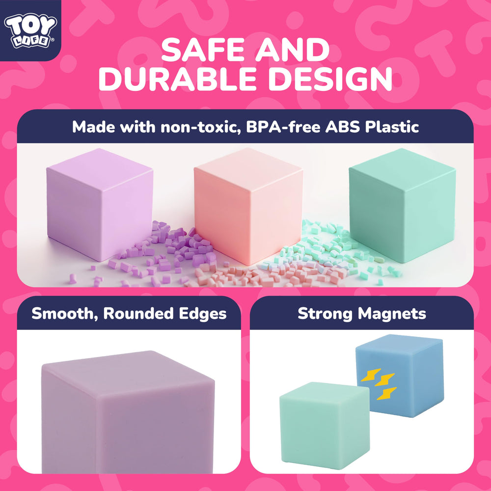 TOY Life educational building toy encourages creativity and spatial thinking.