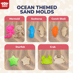 TOY Life family beach activity kit promotes group play.