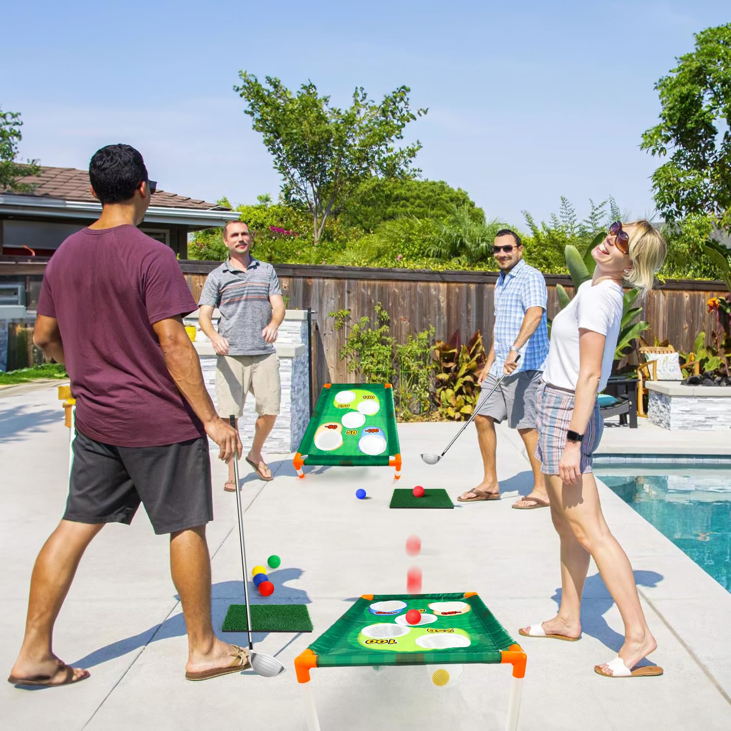 TOY Life foam golf balls safe for all ages and quick play