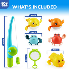 TOY Life frog net enhances catching play and fine motor practice in water.