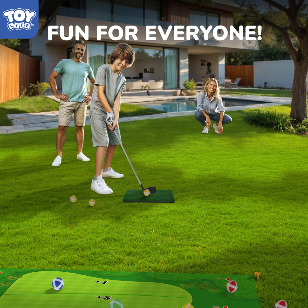 TOY Life ground stakes secure the mat for outdoor use