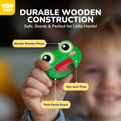 TOY Life Life Cycle Puzzle butterfly image highlights transformation via tactile play.