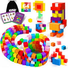 TOY Life magnet blocks suitable for toddlers and early learners to explore magnets