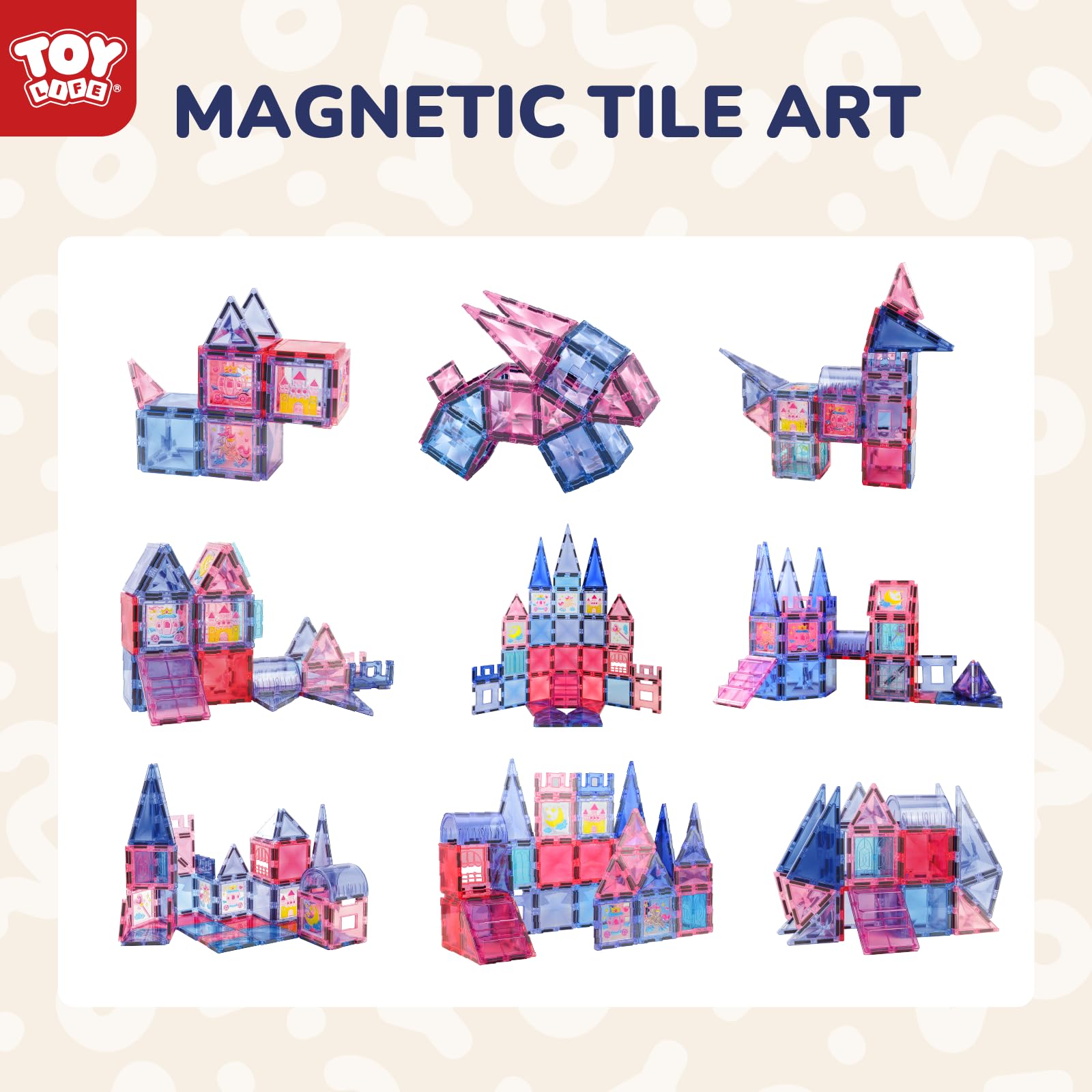 TOY Life stencil art set helps personalize smooth tiles with patterns.