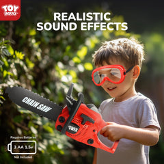Outdoor adventure setup featuring the TOY Life toy set
