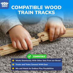 TOY Life railway station helps imagine journeys and stopovers.