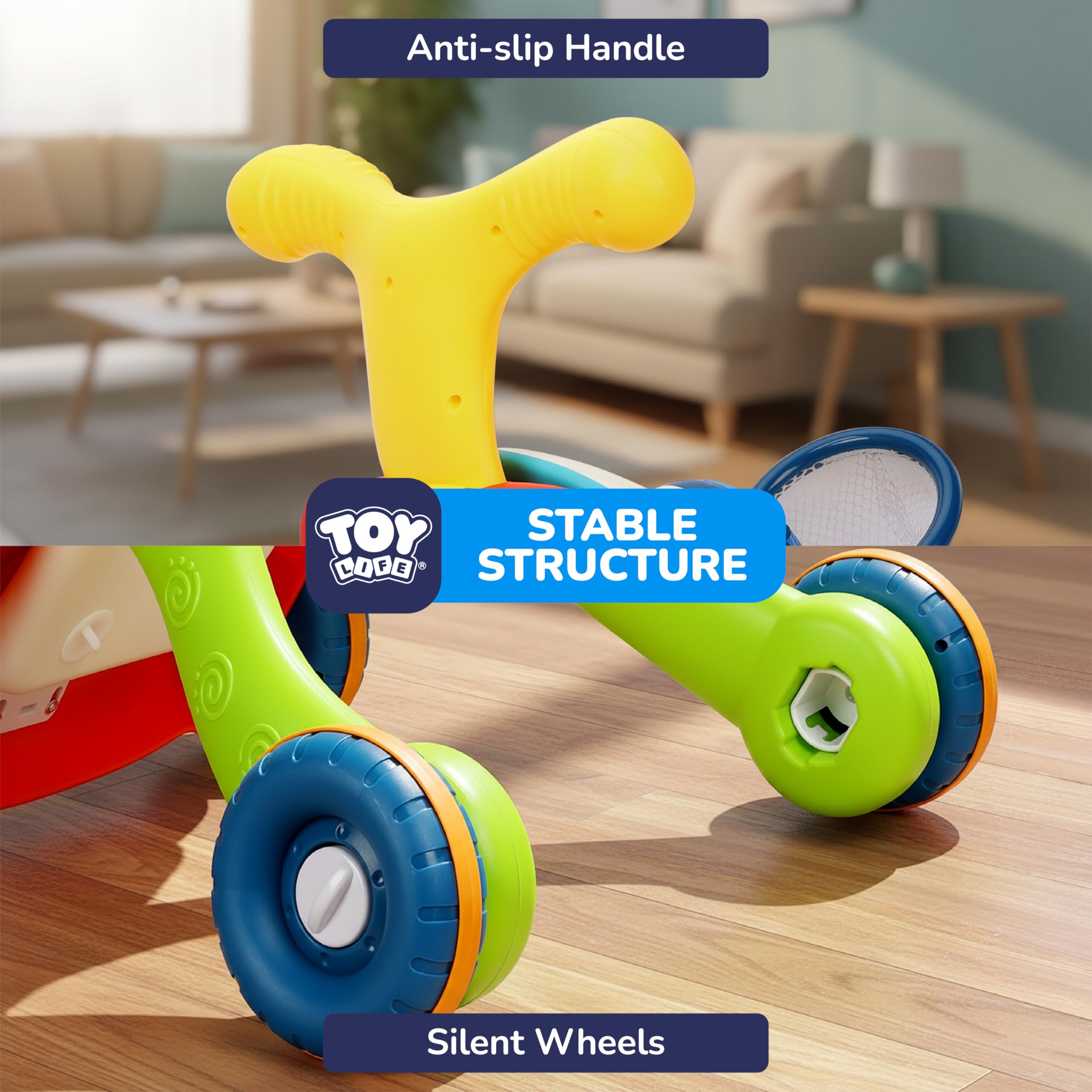 TOY Life rear-wheel speed control shown for progressive learning pace.