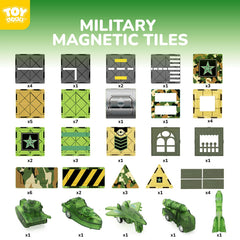 TOY Life rocket, tank, and aircraft pieces support hands-on STEM exploration