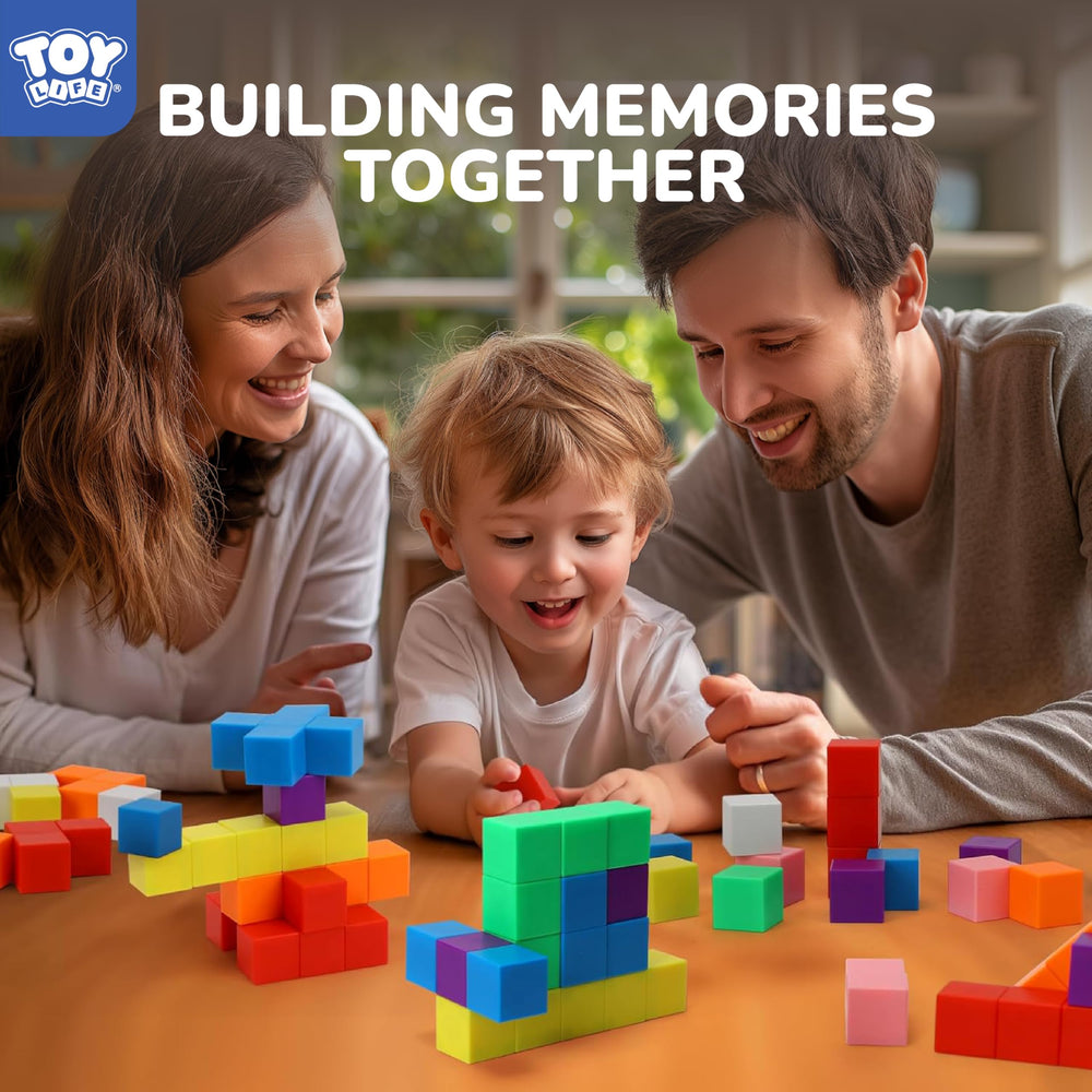 TOY Life blocks made from safe ABS plastic with securely enclosed magnets