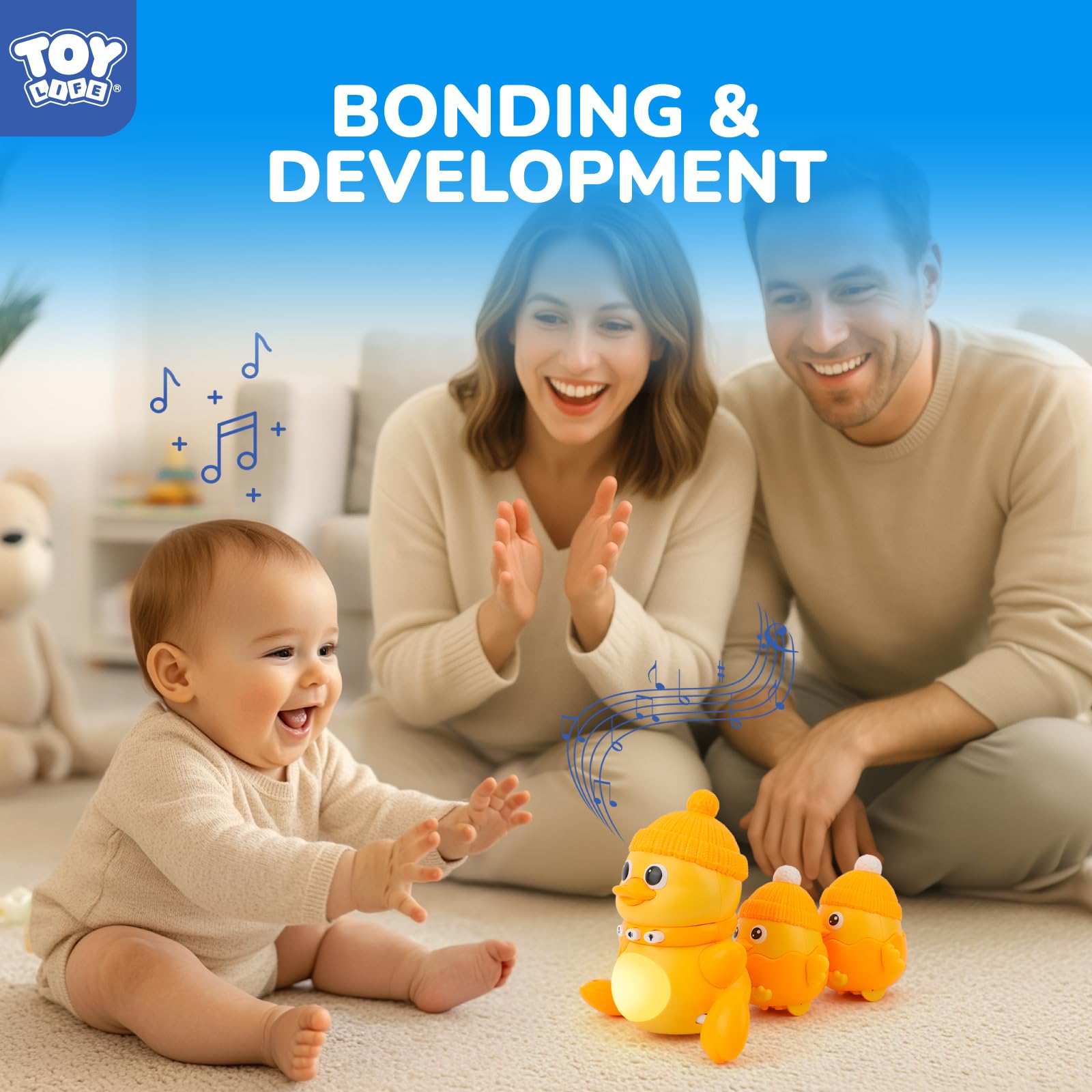 TOY Life BPA-free, durable materials ensure safe, long-lasting fun for little hands.