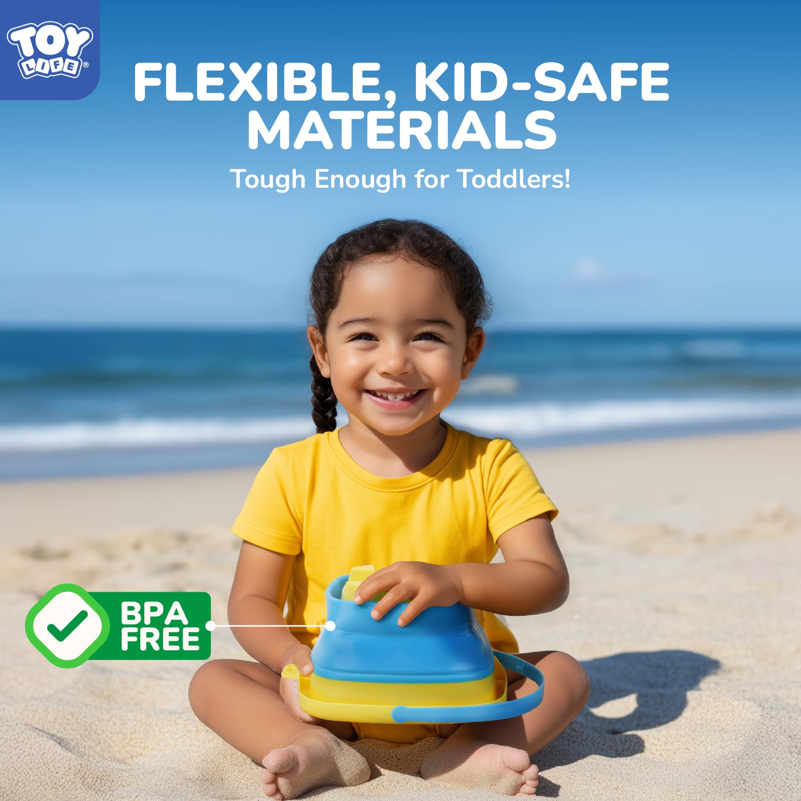 TOY Life safe durable materials ensure kid-friendly play time.