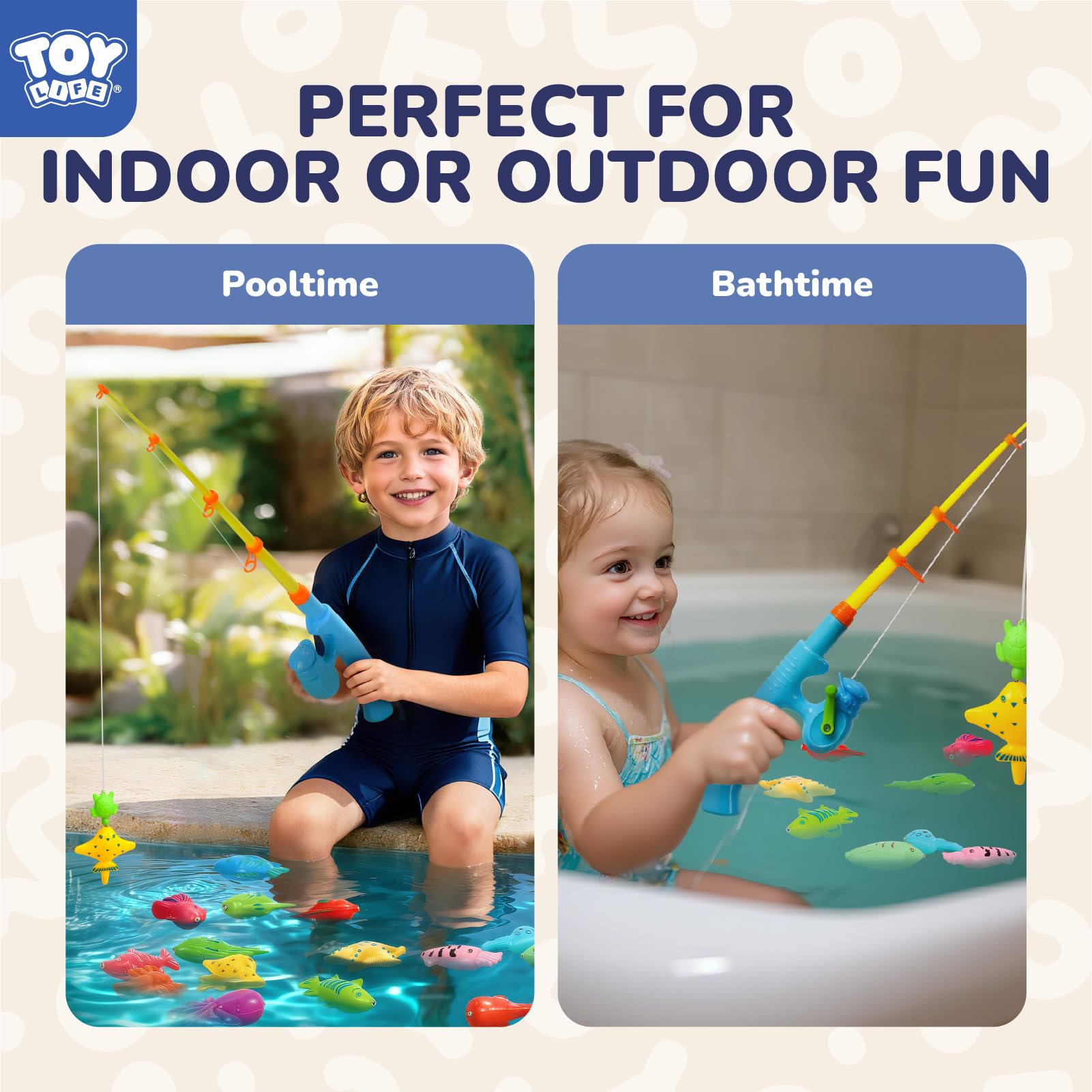 TOY Life safe, durable materials for worry-free indoor and outdoor use.