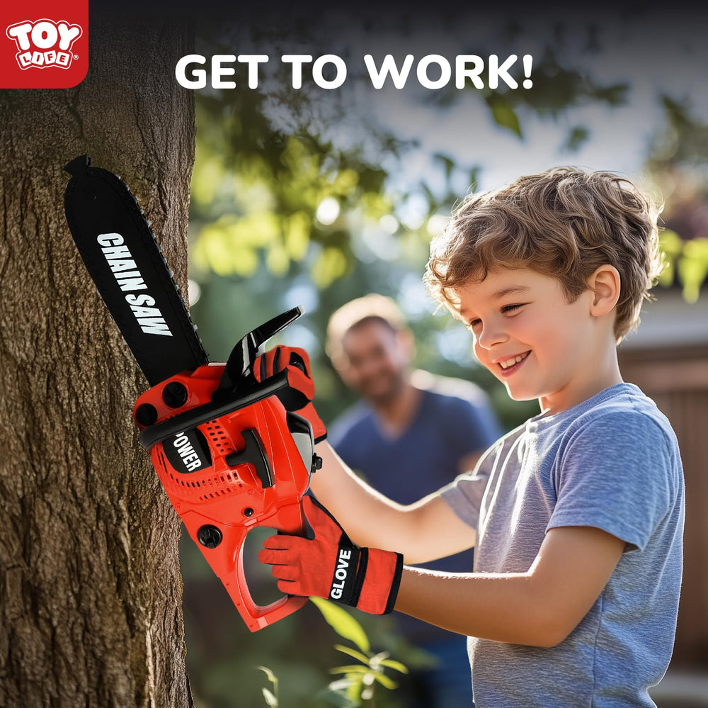 Safety gear and gloves with the TOY Life kit for protected play