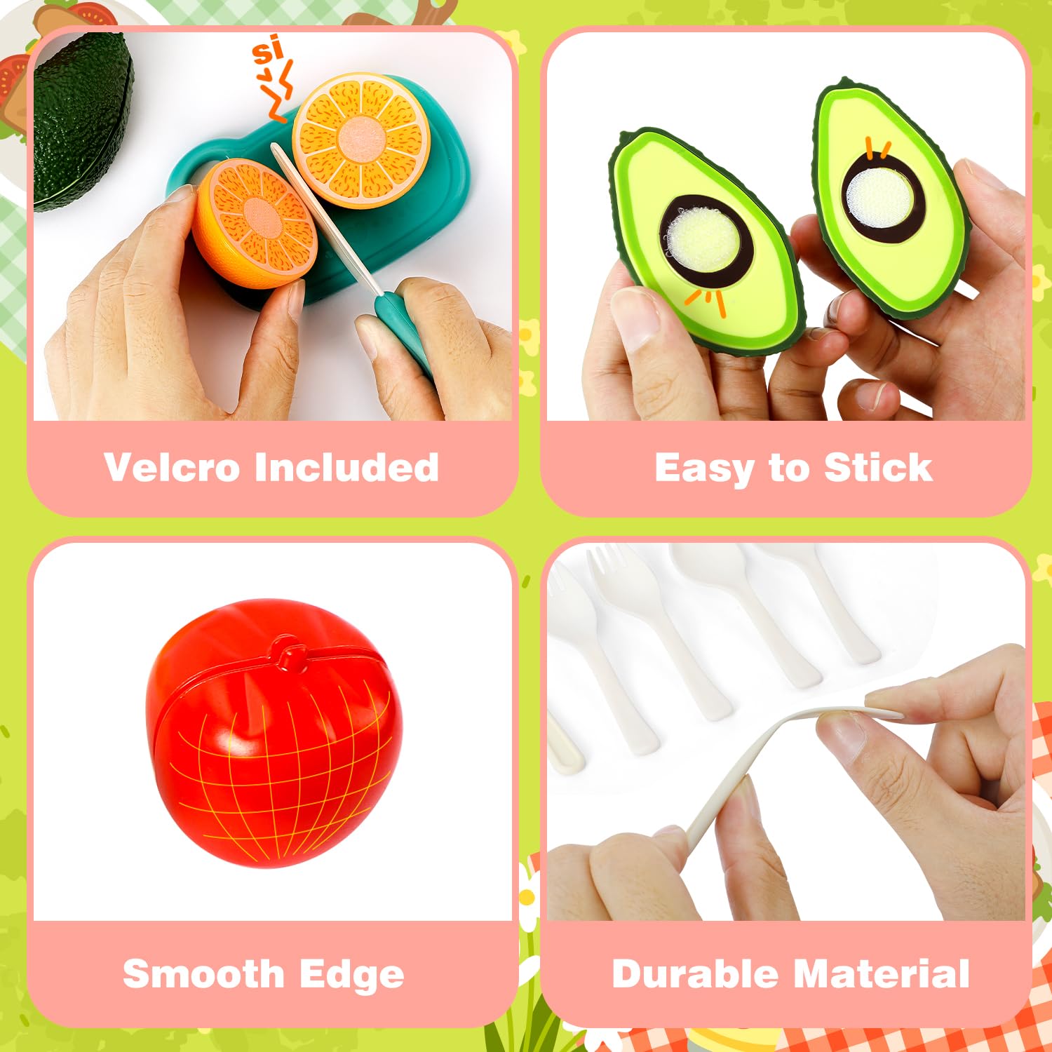 TOY Life safety first design with non toxic, durable materials.