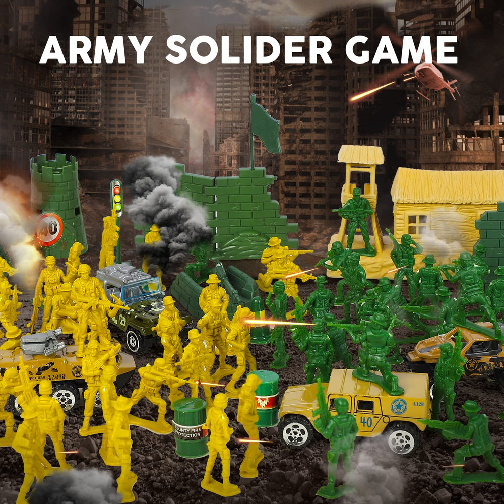 TOY Life gift-ready army playset ideal for birthdays and holidays.