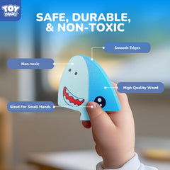 TOY Life six-piece sea puzzle supports early problem solving.