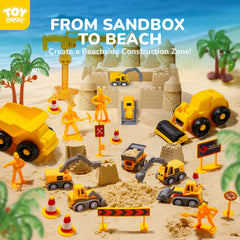 TOY Life small construction trucks ready for imaginative play