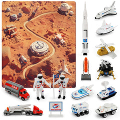 TOY Life space adventure set featuring rockets and astronauts for imaginative missions.