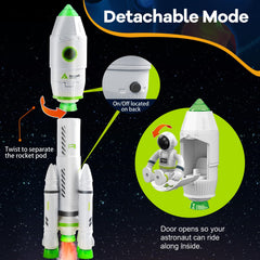 TOY Life Space astronauts paired with ship for hands-on space exploration