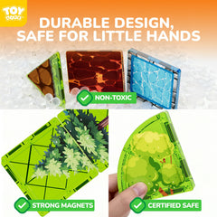 TOY Life T-Rex dinosaur tile sparks fierce hunter themes in pretend play