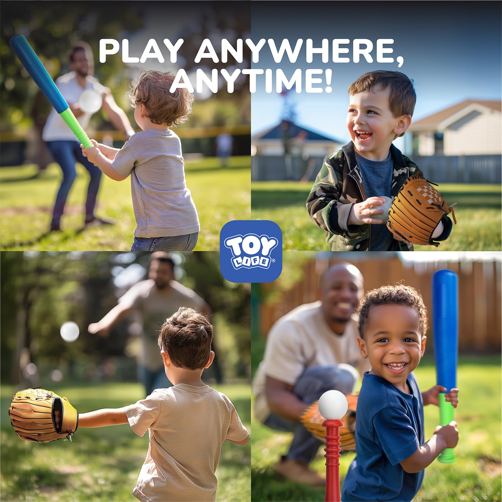 TOY Life T-Ball set gift packaging makes a thoughtful holiday present