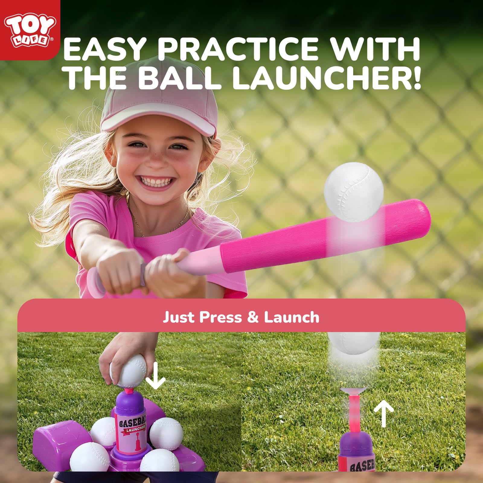 TOY Life teeballs six-pack for varied practice sessions.