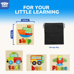 TOY Life toddler puzzle set sparks imaginative play and problem solving.