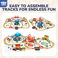 TOY Life train and figures encourage storytelling and fine motor practice