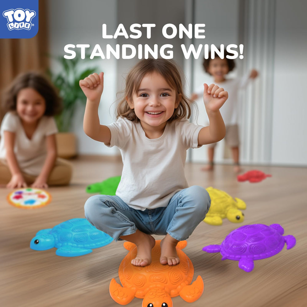 TOY Life turtle balance stones usable indoors and outdoors.