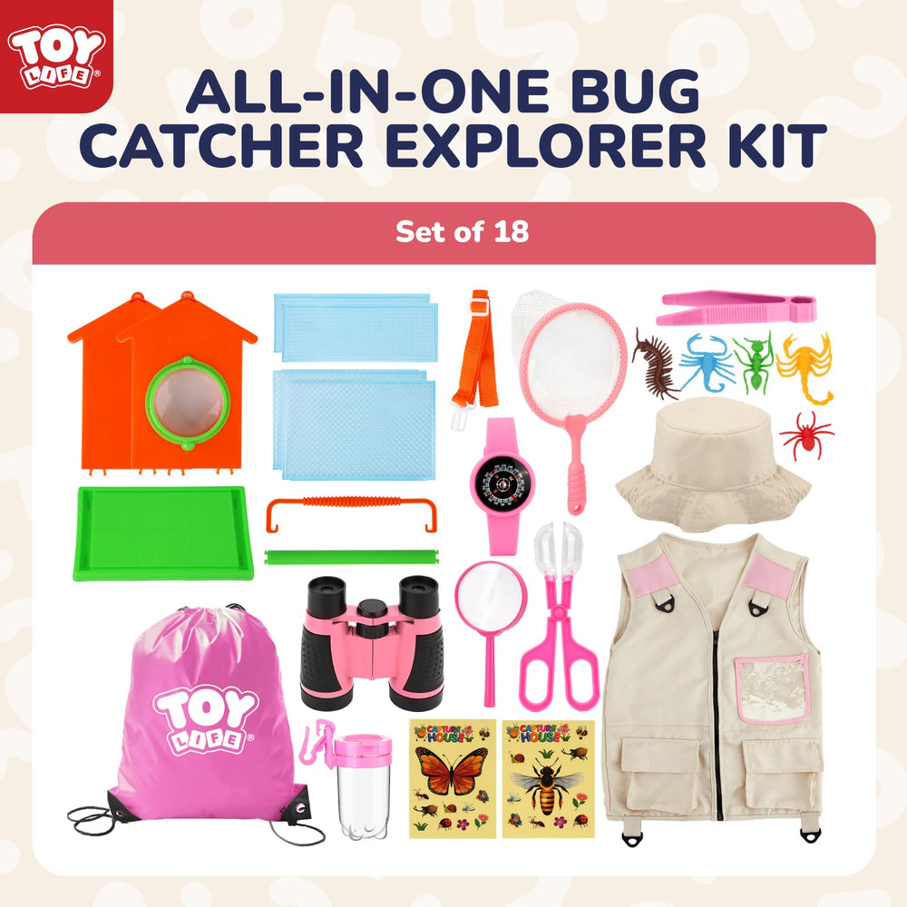 TOY Life tweezers provide precise handling for delicate discoveries