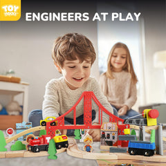 TOY Life compatibility with Brio, Thomas, and Chuggington broadens layouts.