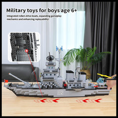 TOY PLAYER battleship radar and gun turret close-up boosts authentic play scenarios