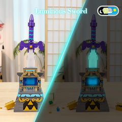 TOY PLAYER BOTW Master Sword size supports detailed display and memorable play sessions